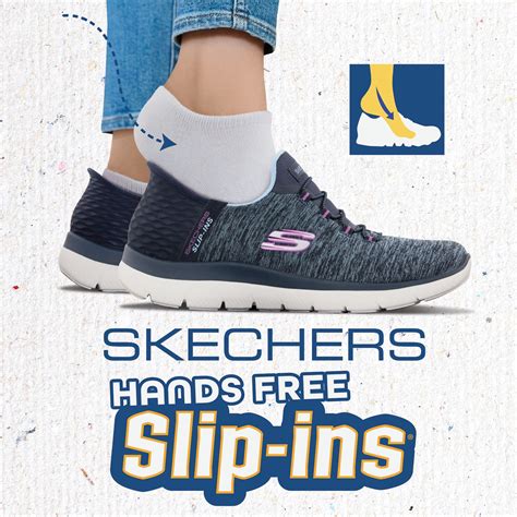 Skechers hands free slip-ins near me - 1 3/4-inch heel height. Skechers® and Arch Fit® logo details. Head out on your walk in ultimate support and ease wearing Skechers Hands Free Slip-ins®: GO WALK® Arch Fit® - Simplicity. This TOUCHLESS FIT athletic style features an engineered knit upper with lightweight ULTRA GO® cushioning, our exclusive Heel Pillow , and removable Arch ...Web